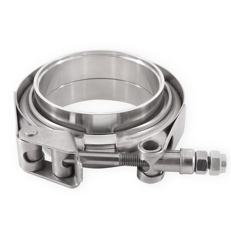 Mishimoto Stainless Steel V-Band Clamp 3.5in. (88.9mm) - Racecraft Industries