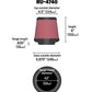 K&N Filter Universal Rubber Filter Round Tapered 4.5in Flange 5.875in Base 4.5 inch Top 6in Height - Racecraft Industries