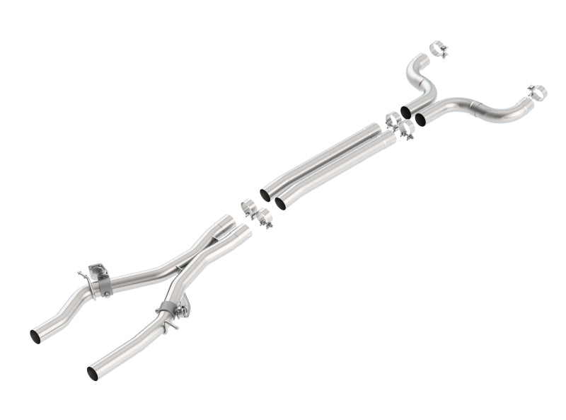 Borla 2016 Camaro SS 6.2L V8 X-Pipe w/ Mid Pipes w/ AFM Valves - Racecraft Industries