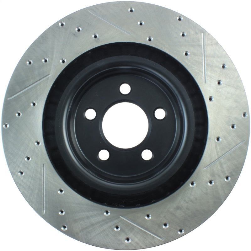 StopTech SportStop 06-09 Chrysler SRT-8 Front Right Drilled & Slotted Rotor - Racecraft Industries