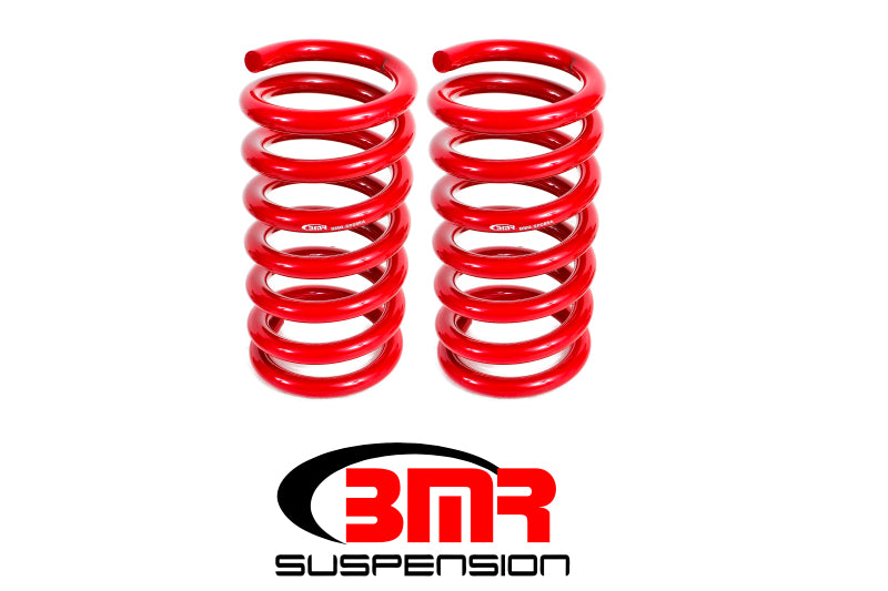 BMR 15-17 S550 Mustang Rear Drag Version Lowering Springs - Red - Racecraft Industries