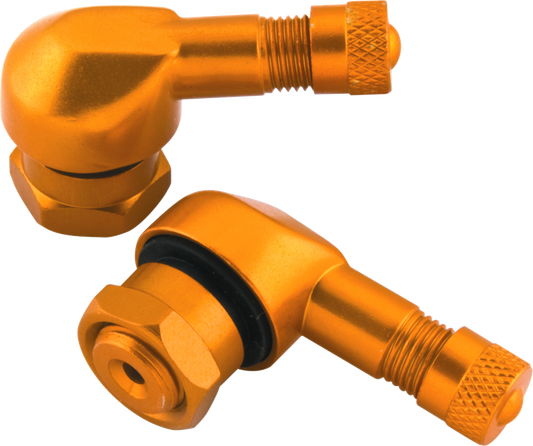 BikeMaster Valve Stem 2/Piece Pack Gold - Racecraft Industries