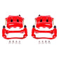 Power Stop 05-14 Ford Mustang Front Red Calipers w/Brackets - Pair - Racecraft Industries