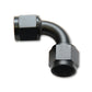 Vibrant -10AN Female 90 Degree Union Adapter (AN to AN) - Anodized Black Only - Racecraft Industries