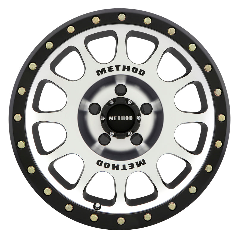 Method MR305 NV 17x8.5 0mm Offset 5x5 94mm CB Machined/Black Street Loc Wheel - Racecraft Industries