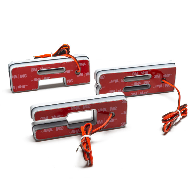 ORACLE Lighting Universal Illuminated LED Letter Badges - Matte Wht Surface Finish - B SEE WARRANTY - Racecraft Industries