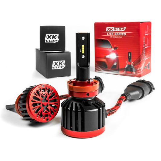 XK Glow H1 LITE Series LED Headlight Kit - Racecraft Industries