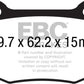 EBC 16+ Cadillac ATS-V 3.6 Twin Turbo Yellowstuff Rear Brake Pads - Racecraft Industries