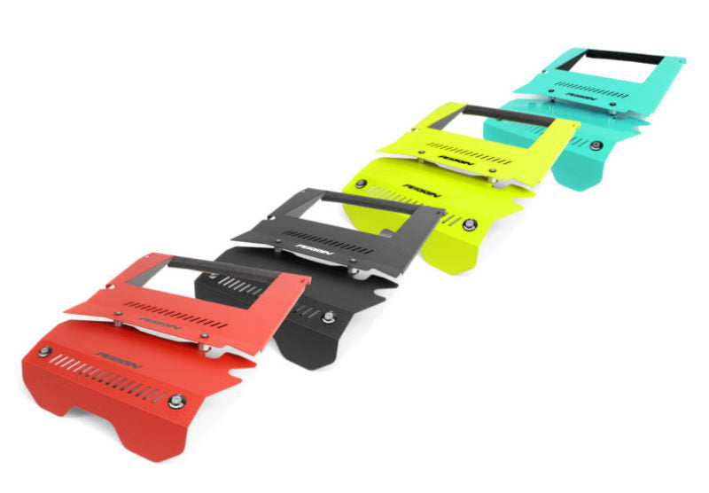 Perrin 15-16 Subaru WRX Engine Cover Kit - Neon Yellow - Racecraft Industries