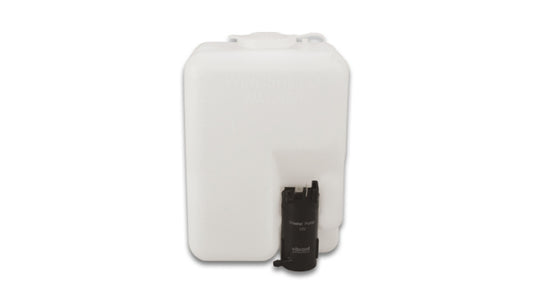 Vibrant Windshield Washer Bottle Repl Kit 1.2L bottle incl bottle ele pump mounting bracket hose - Racecraft Industries