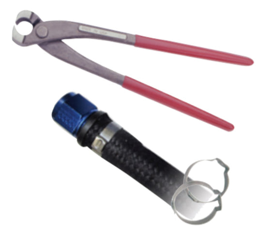 Fragola -10AN Clamp - Pair - Racecraft Industries