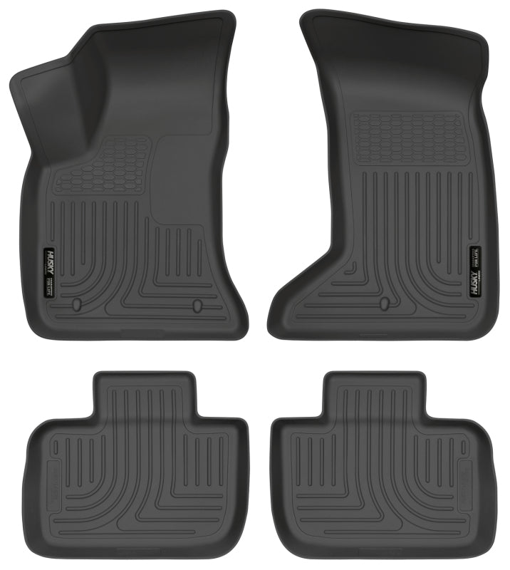 Husky Liners 11-12 Dodge Charger/Chrysler 300 (AWD Only) WeatherBeater Combo Black Floor Liners - Racecraft Industries