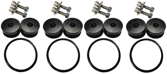 Torque Solution Billet Bumper Quick Release Kit Combo (Black): Universal - Racecraft Industries