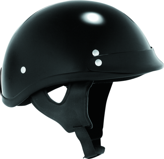 Skid Lids Traditional Helmet Black - XL - Racecraft Industries