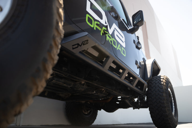 DV8 Offroad 18-23 Jeep Wrangler JL 4 Door FS-15 Series Rock Sliders - Racecraft Industries