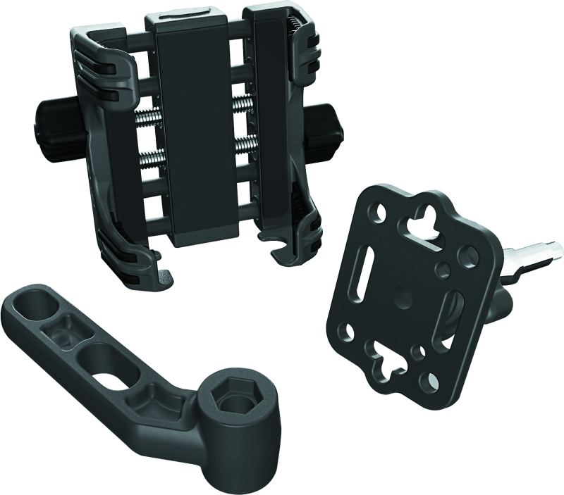 Kuryakyn Tech Connect Standard Cradle For Perch Mount Black - Racecraft Industries