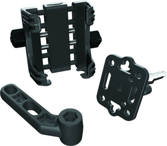 Kuryakyn Tech Connect Standard Cradle For Perch Mount Black - Racecraft Industries