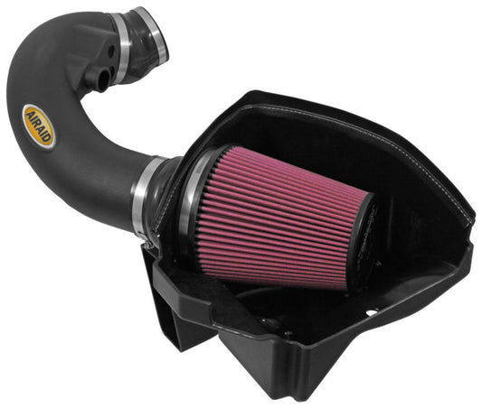 Airaid 12-13 Ford Mustang Boss 302 MXP Intake System w/ Tube (Oiled / Red Media) - Racecraft Industries