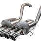 Corsa 2015-2019 Chevrolet Corvette C7 Z06 6.2L 2.75in Xtreme Axle-Back w/ Dual NPP - Racecraft Industries