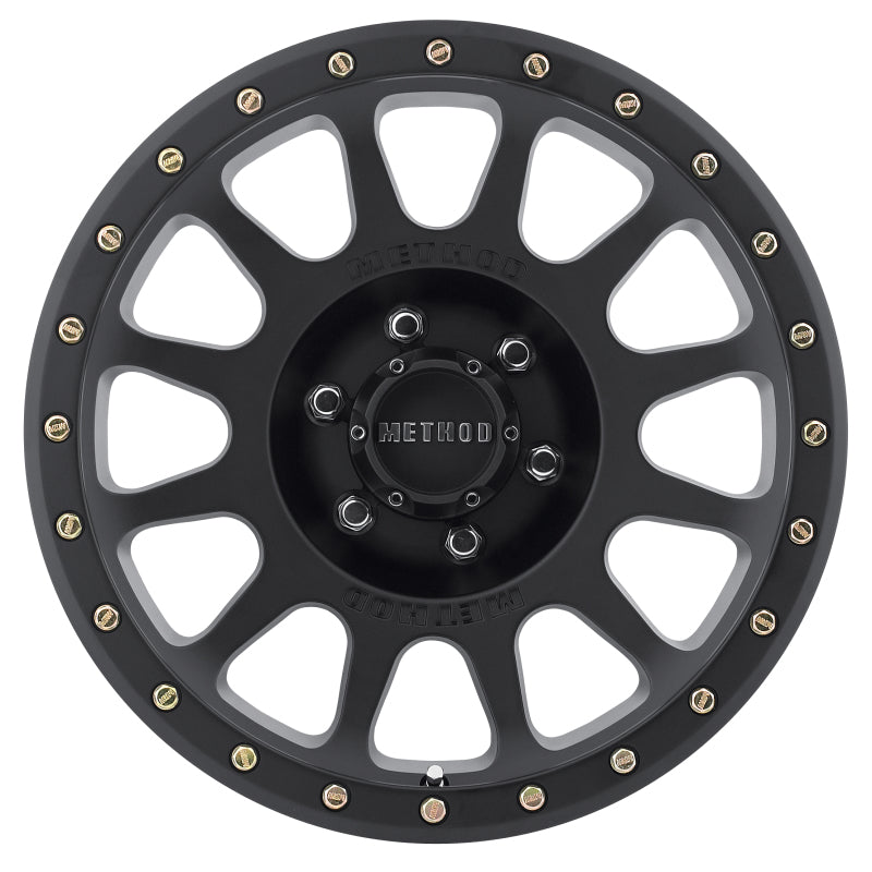 Method MR305 NV 17x8.5 0mm Offset 6x5.5 108mm CB Matte Black Wheel - Racecraft Industries