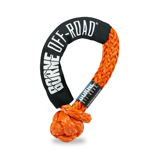 Borne Off-Road 1/2in X 20in Soft Shackle Dark Orange - Racecraft Industries