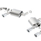 Borla 16 Chevy Camaro SS 6.2L w/ Dual NPP S-Type Quad RD RL Tips Dual Exit Rear Section Exhaust - Racecraft Industries