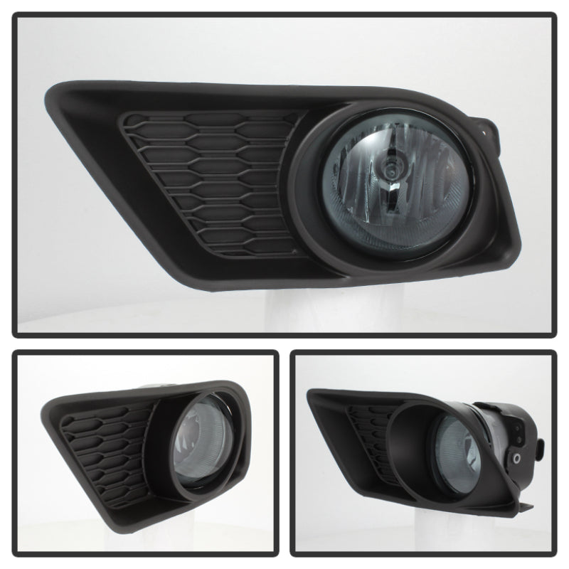 Spyder Dodge Charger 2011-2014 OEM Style Fog Lights W/Switch- Smoke FL-DCH2011-SM - Racecraft Industries