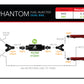 Aeromotive Fuel Pump - Phantom Trifekta Universal In-Tank - 450lph - 6-10in Depth - Racecraft Industries
