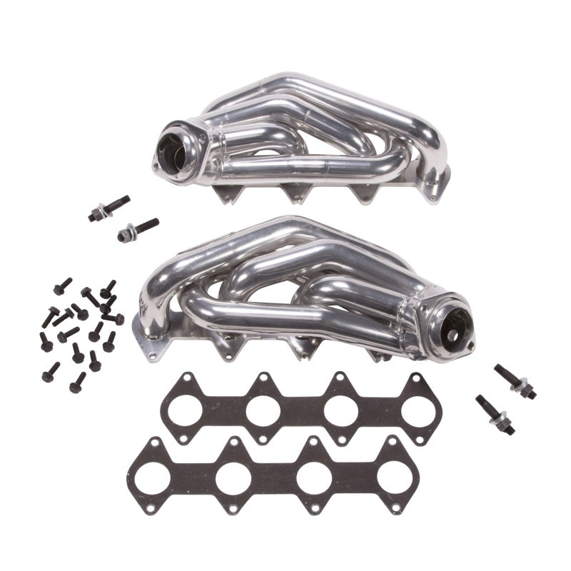 BBK 05-10 Mustang 4.6 GT Shorty Tuned Length Exhaust Headers - 1-5/8 Silver Ceramic - Racecraft Industries