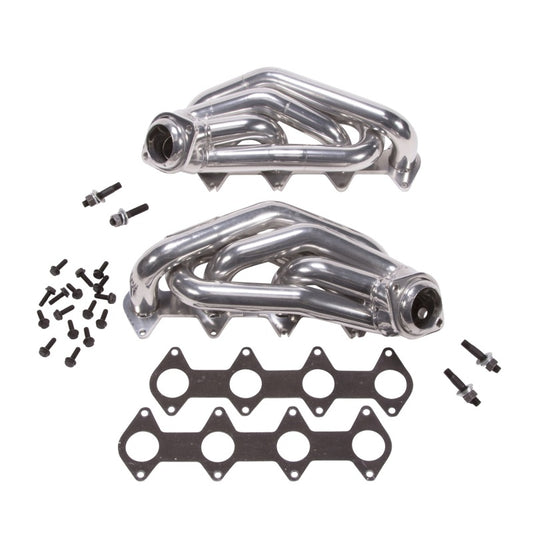 BBK 05-10 Mustang 4.6 GT Shorty Tuned Length Exhaust Headers - 1-5/8 Silver Ceramic - Racecraft Industries
