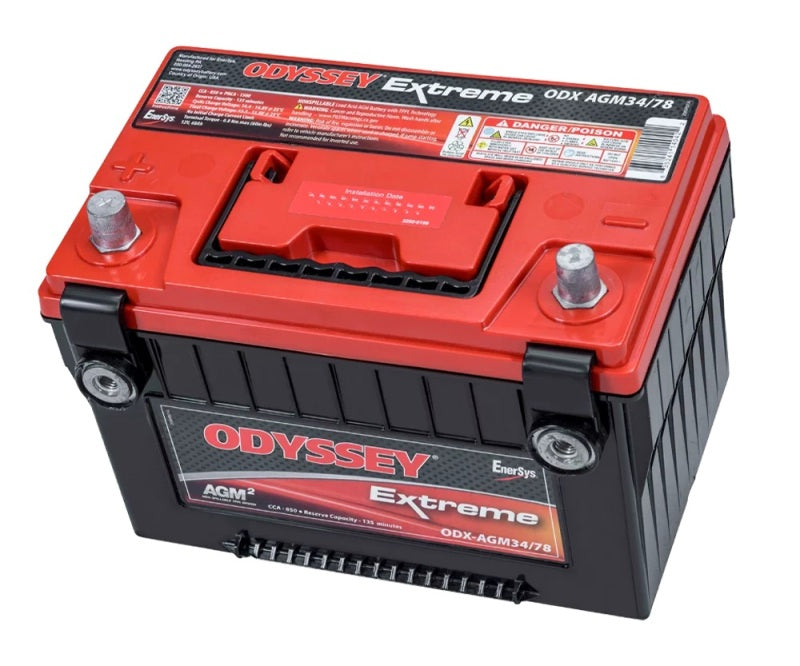 Odyssey Battery Auto/Truck/Heavy Duty & Commercial Extreme AGM Battery (34/78-PC1500DT) - Racecraft Industries