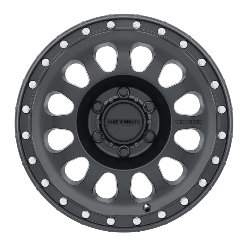 Method MR315 17x8.5 0mm Offset 6x5.5 106.25mm CB Matte Black Wheel - Racecraft Industries