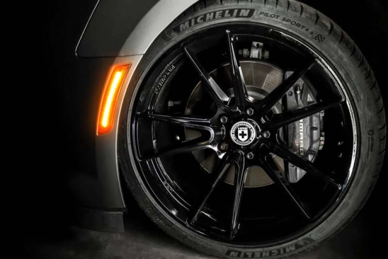 Diode Dynamics 16-21 Chevrolet Camaro LED Sidemarkers Smoked (set) - Racecraft Industries