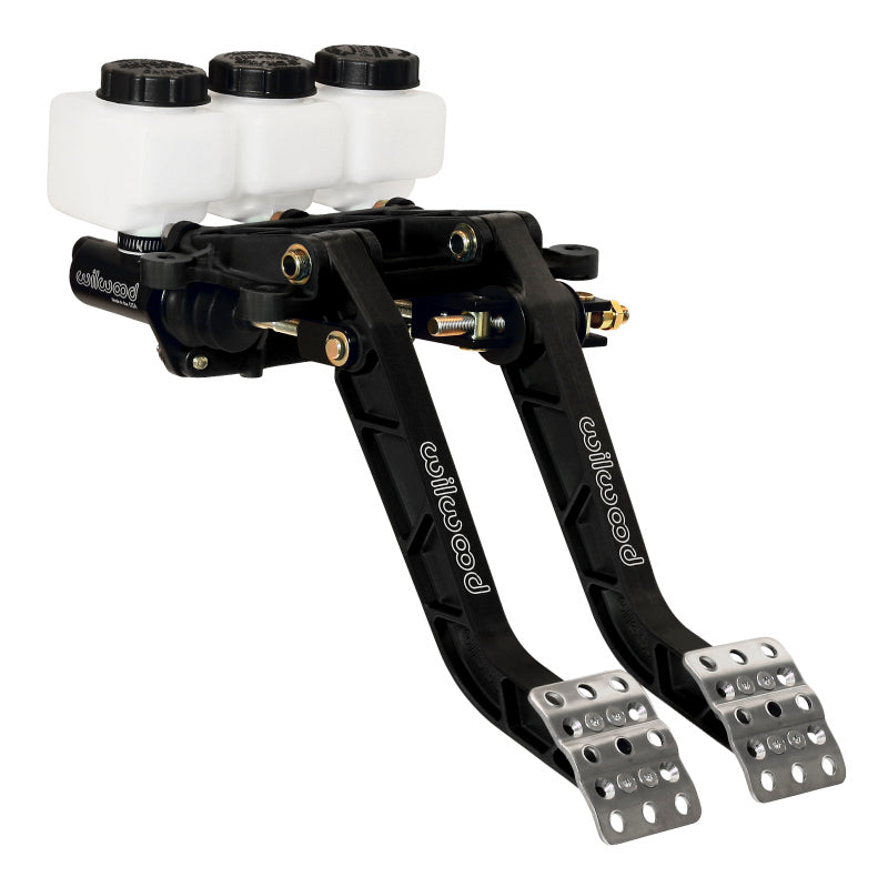 Wilwood Adjustable Dual Pedal - Brake / Clutch - Fwd. Swing Mount - 6.25:1 - Racecraft Industries