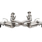 Corsa 20-24 Corvette C8 3in Valved Cat-Back 4.5in Blk Quad Tips Fits Factory Perf Exhaust DeletesAFM - Racecraft Industries