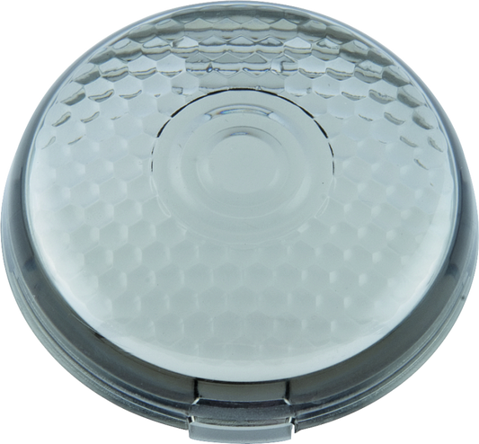 Bikers Choice Replacement Honycomb Smoke Lens For LED Bullet Turn Signal - Racecraft Industries