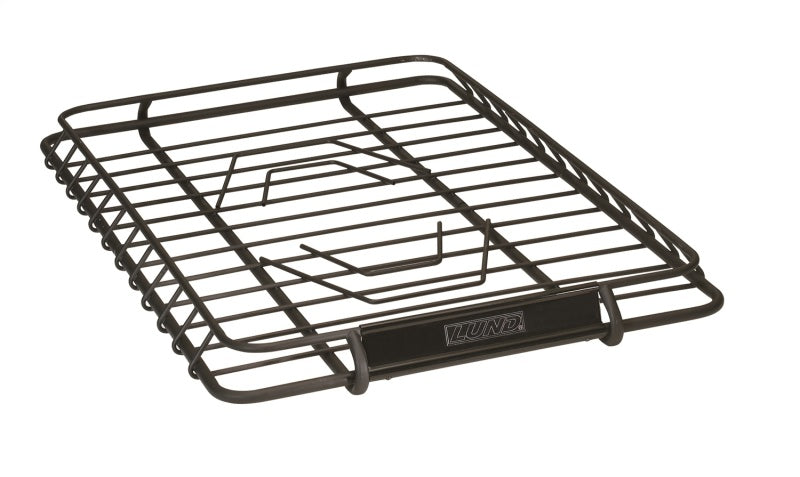 Lund Universal 39in X 45.125in Roof Rack Cargo Basket - Black - Racecraft Industries