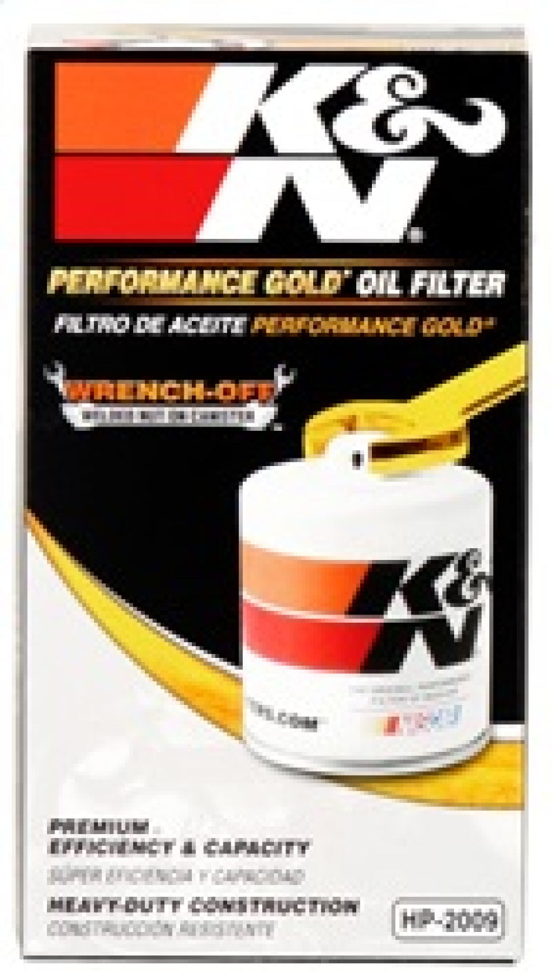 K&N 03-05 Neon SRT-4 / Lotus Elise Performance Gold Oil Filter - Racecraft Industries