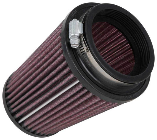 K&N Filter Universal Rubber Filter 3 Flange 4 1/2 Base inch 3 1/2 inch Top 5 3/4 inch Height - Racecraft Industries