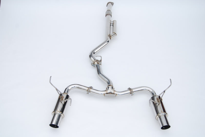 Invidia 2022+ Subaru WRX N1 Twin Outlet Single Layer SS Tip Cat-Back Exhaust - Racecraft Industries