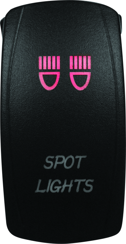 DragonFire Racing Lighted Switch Spot Light On/Off Red - Racecraft Industries