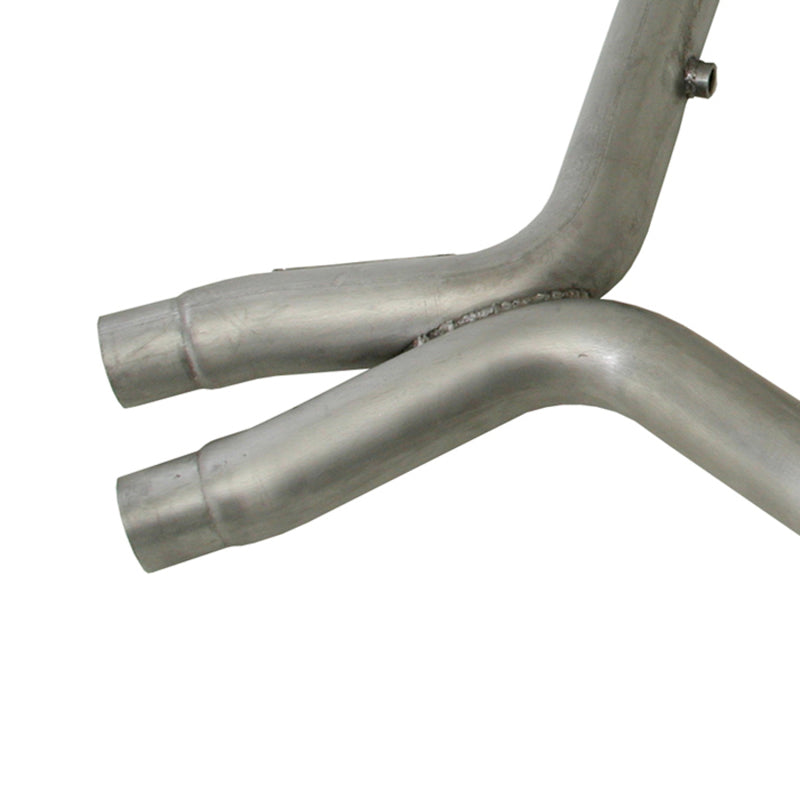 BBK 11-14 Mustang 5.0 Short Mid X Pipe With Catalytic Converters 3.0 For BBK Long Tube Headers - Racecraft Industries