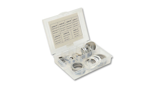 Vibrant Box Set of Crush Washers - 10 of each Size: -3AN to -16AN - Racecraft Industries