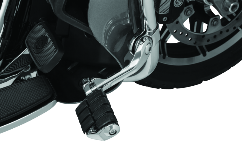 Kuryakyn Tour-Tech Cruise 6in Mount Arm With Dually ISO Pegs 1-1/4in Clamp Chrome - Racecraft Industries