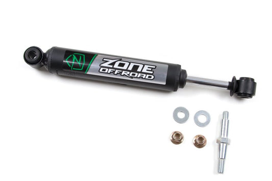Zone Offroad Jeep Wrangler YJ/TJ Single Steering Stabilizer - Black - Racecraft Industries