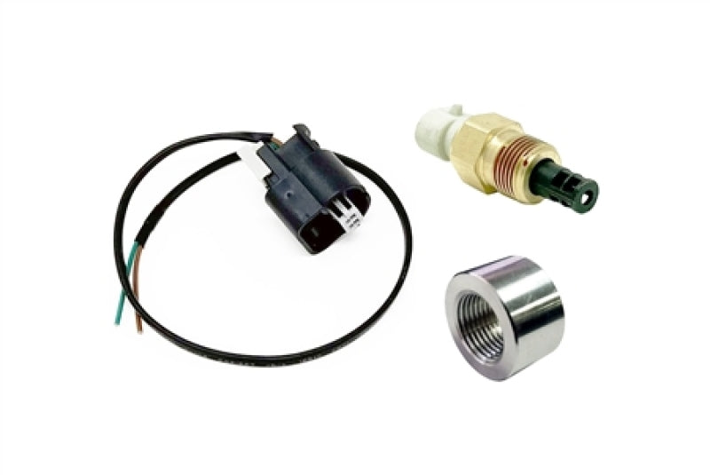 Torque Solution Fast Response SD IAT Sensor Kit GM Style IAT Sensor w/ Pigtail & Aluminum Weld Bung - Racecraft Industries