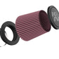 K&N Universal Clamp-On Air Filter 3in FLG /4 1/2in B / 3 1/2in T / 4 3/8in H - Racecraft Industries