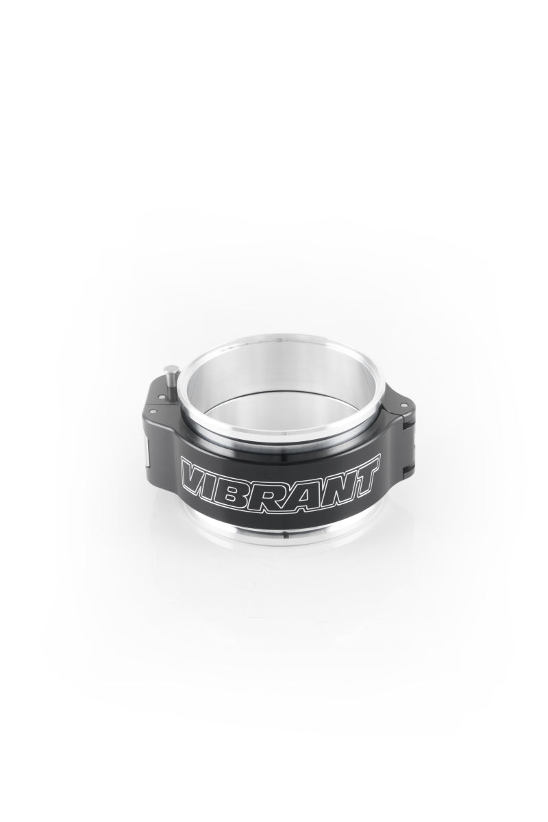 Vibrant 2in O.D. Aluminized HD 2.0 Clamp Assembly - Anodized Black - Racecraft Industries