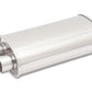 Vibrant StreetPower Oval Muffler 5in x 9in x 15in - 3in inlet/Dual Outlet (Center In - Dual Out) - Racecraft Industries