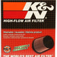 K&N Universal Rubber Filter 4.5in Flange ID / 5.875in Base OD / 5.125in Top OD / 5in Height - Racecraft Industries